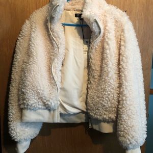 Zara Sheepskin Bomber